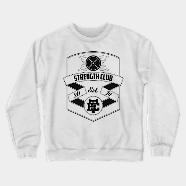 Big Thompson Strength Club Crewneck Sweatshirt by CoachShawna